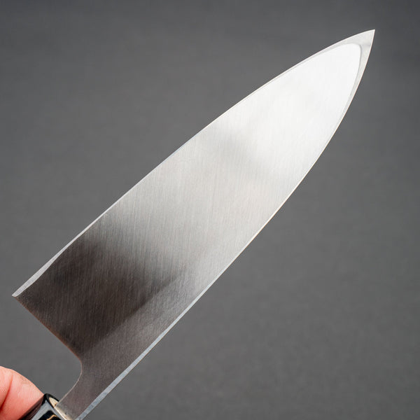 Hitohira Carbon Deba 165mm Ho Wood Handle - Tetogi