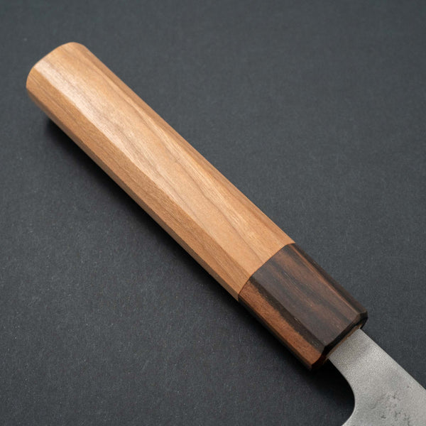 Hitohira Futana S3 Nashiji Nakiri 165mm Cherry Wood Handle - Tetogi