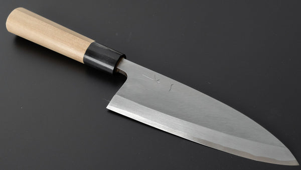 Hitohira Gorobei Blue #2 Deba 165mm Ho Wood Handle - Tetogi