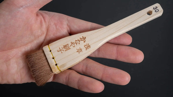 Kanaya Sause Brush Short 30mm (Horsehair) - Tetogi
