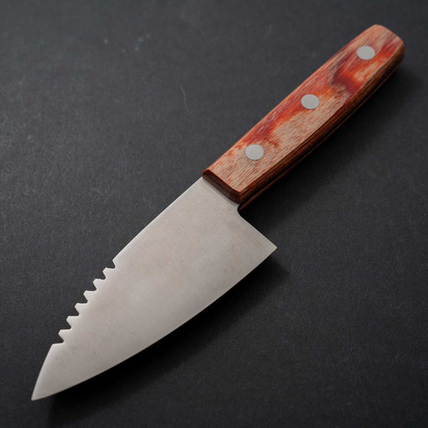 Kiya Fiskekniv m. lædersaya - Tetogi