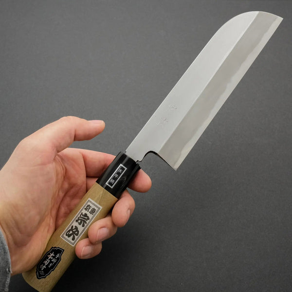 Morihei Munetsugu White #2 Kamagata Usuba 180mm Ho Wood Handle