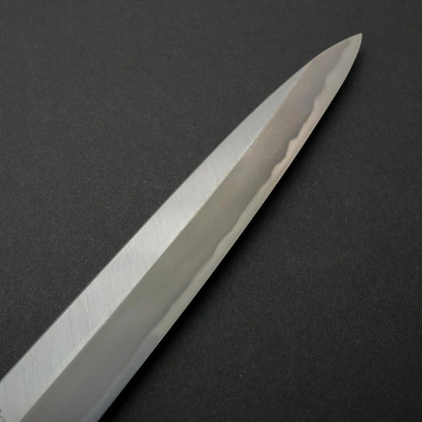 Morihei Munetsugu White #2 Yanagiba 240mm Ho Wood Handle - Tetogi