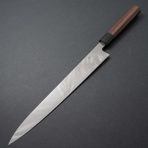 Takada no Hamono Silver #3 Suiboku Sujihiki 300mm Wood Handle Product vendor