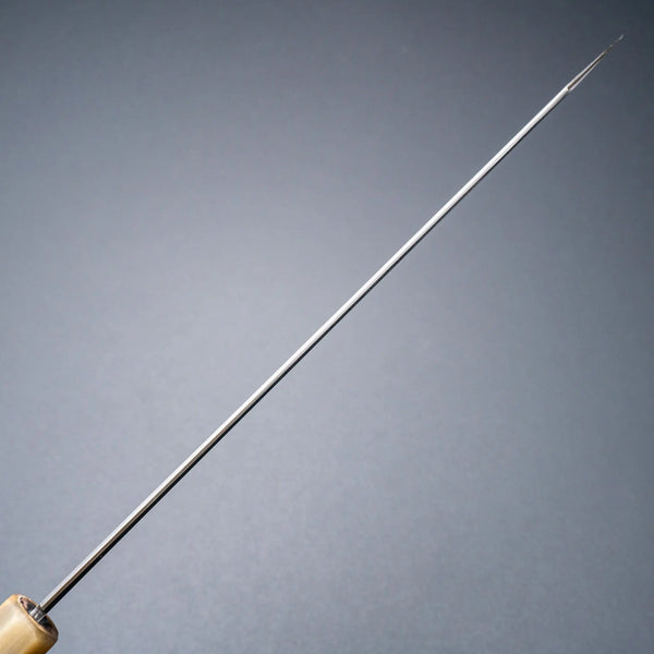 Tetsujin Blue #2 Metal Flow Kiritsuke Gyuto 240mm Taihei Makassar Ebony Handle Product vendor