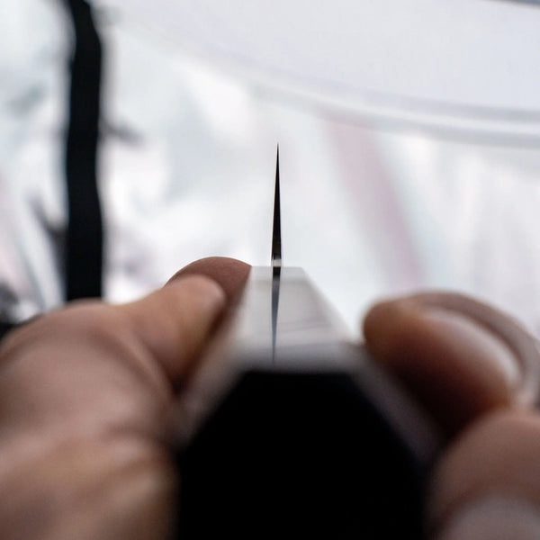 Tetsujin Silver #3 Ukiba Kiritsuke Petty 165mm Taihei Makassar Ebony Handle Product vendor