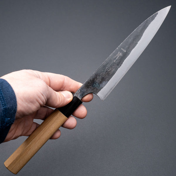 Hitohira Onihiro Blue #1 Petty 150mm Ho Wood Handle (D-Shape) Product vendor