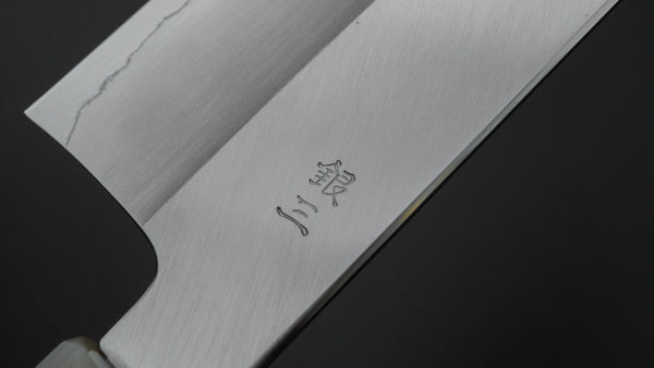 Hitohira Kikuchiyo Ren Silver #3 Nakiri 180mm Ebony Handle Product vendor