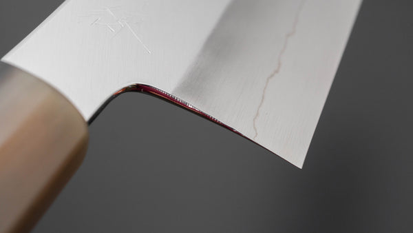 Hitohira Kikuchiyo Ren Silver #3 Nakiri 180mm Ebony Handle Product vendor