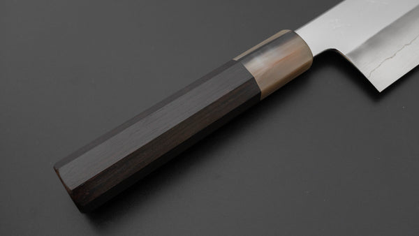 Hitohira Kikuchiyo Ren Silver #3 Nakiri 180mm Ebony Handle Product vendor