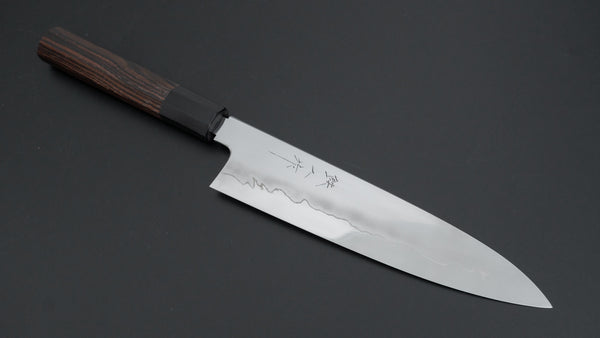 Tetsujin Silver #3 Ukiba Gyuto 210mm Taihei Makassar Ebony Handle