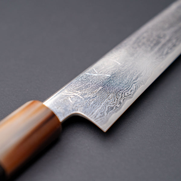 Hitohira Kikuchiyo Rou VG10 Hyokyo Damascus Petty 150mm Ebony Handle Product vendor