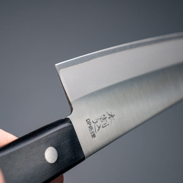 Yamato Ichimonji Stainless Clad Carbon Santoku Pakka Handle (No Bolster) Product vendor