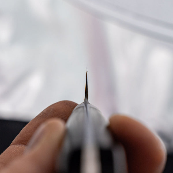 Sukehisa Made Masamoto Swedish Carbon Petty 120mm Pakka Handle (Old Stock) Product vendor