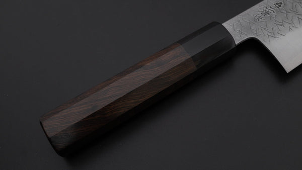 Nigara Blue Super Santoku 180mm Ebony Handle Product vendor