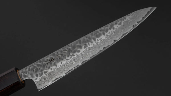 Hitohira Futana Stainless Tsuchime Damascus Petty 135mm Keyaki Zelkova Handle Product vendor