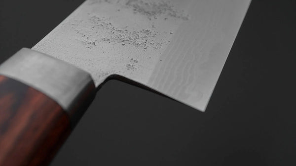 Hitohira NM V10 Nashiji Damascus Gyuto 180mm Imitation Mahogany Handle Product vendor