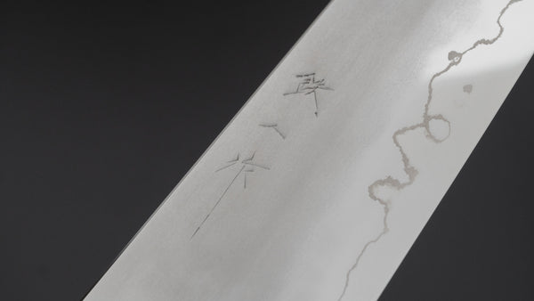 Tetsujin Silver #3 Kasumi Kiritsuke Gyuto 270mm Taihei Makassar Ebony Handle