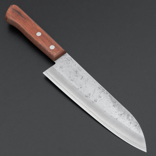 Hitohira Futana S3 Nashiji Santoku 165mm Pakka Handle (No Bolster) Product vendor