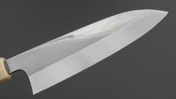 Hitohira Togashi White #1 Fuji Mizu Honyaki Santoku 180mm Ziricote Handle (#144/ Saya) Product vendor
