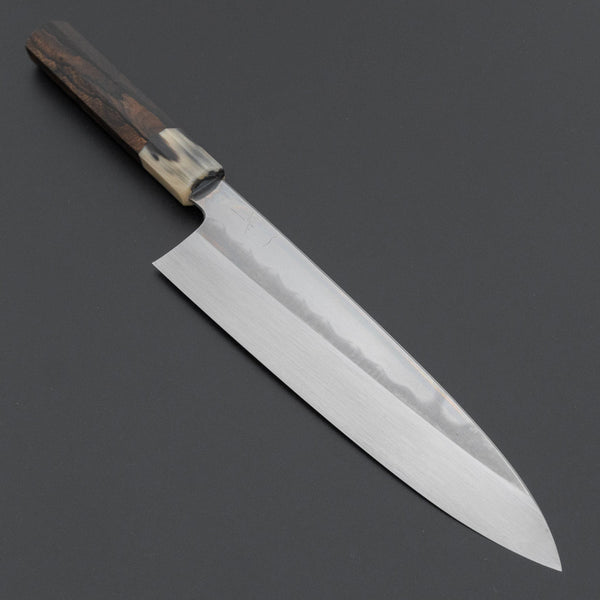Hitohira Togashi White #1 Notaremon Mizu Honyaki Gyuto 240mm Ziricote Handle (#156/ Saya) Product vendor