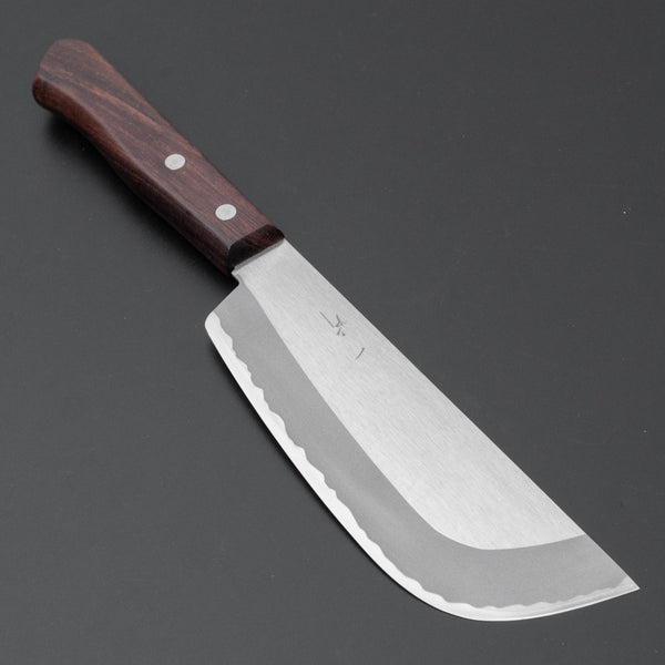 Mumei Stainless Pumpkin Cutter 150mm Wood Handle Product vendor