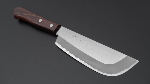 Mumei Stainless Pumpkin Cutter 150mm Wood Handle Product vendor