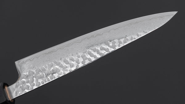 Hitohira Futana S3 Tsuchime Damascus Petty 135mm Walnut Handle Product vendor