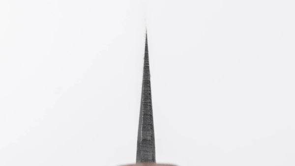 Muneishi Blue #2 Tsuchime Petty 135mm Walnut Handle Product vendor