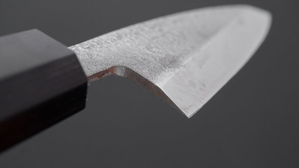 Hitohira VG10 Tsuchime Deba 90mm Walnut Handle Product vendor