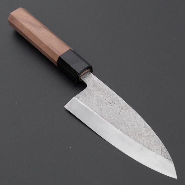 Hitohira VG10 Tsuchime Deba 120mm Walnut Handle Product vendor