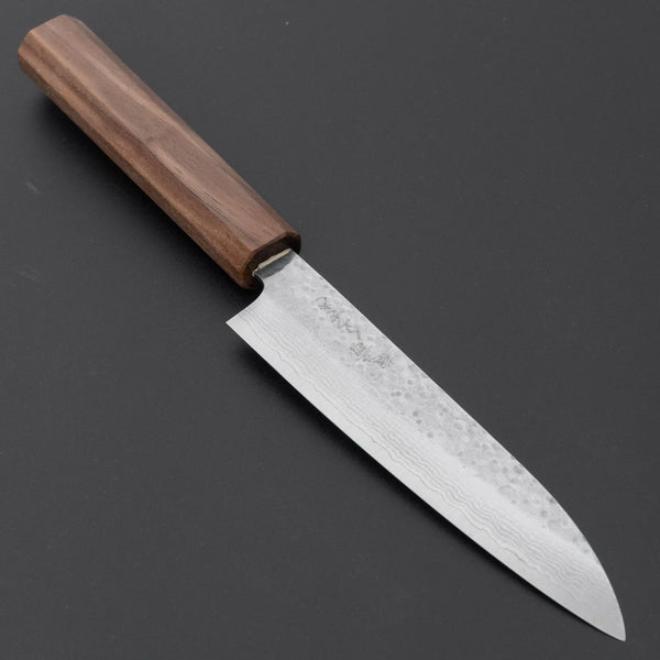 Makoto Kurosaki STK VG-7 Tsuchime Damascus Petty 135mm Walnut Handle Product vendor