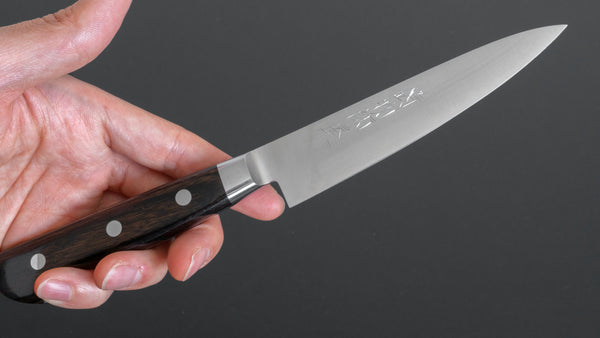 Hitohira Imojiya ST SG2 Petty 120mm Brown Pakka Handle