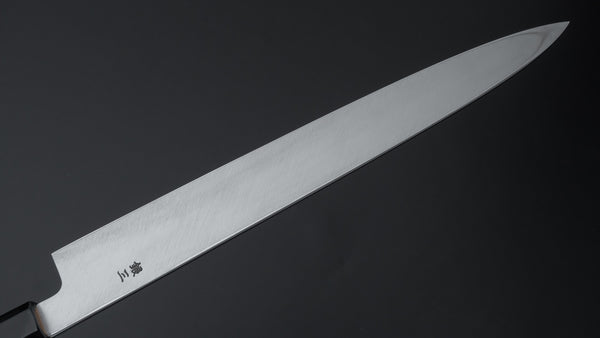 Hitohira Kikuchiyo Rikichi Silver #3 Yanagiba 270mm Ho Wood Handle (Saya)
