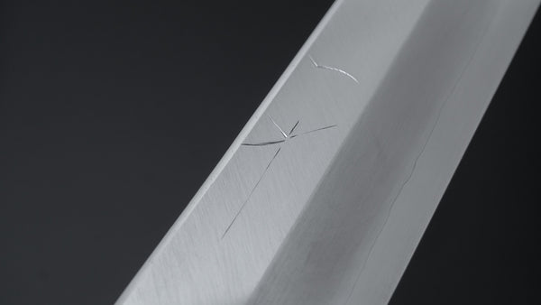 Hitohira Kikuchiyo Rikichi Silver #3 Yanagiba 270mm Ho Wood Handle (Saya)