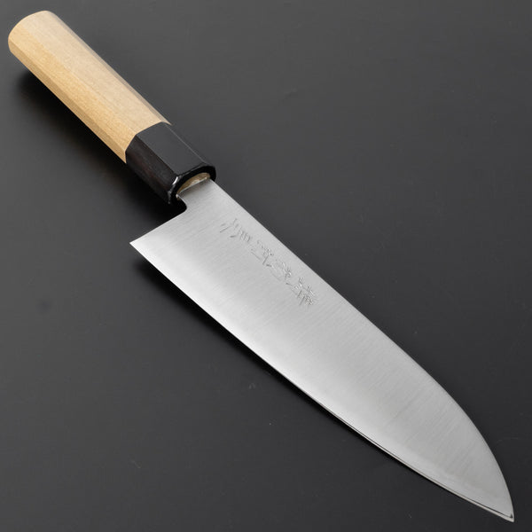 Hitohira Imojiya TH Blue Super Santoku Ho Wood Handle