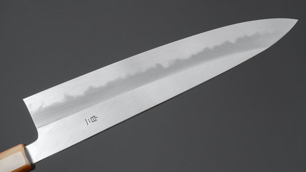 Hitohira Tanaka Ren White #2 Gyuto 240mm Ebony Handle
