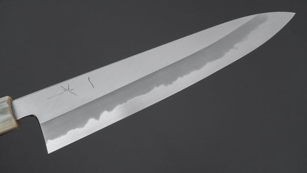 Hitohira Tanaka Kyuzo Blue #1 Migaki Gyuto 210mm Taihei Makassar Ebony Handle