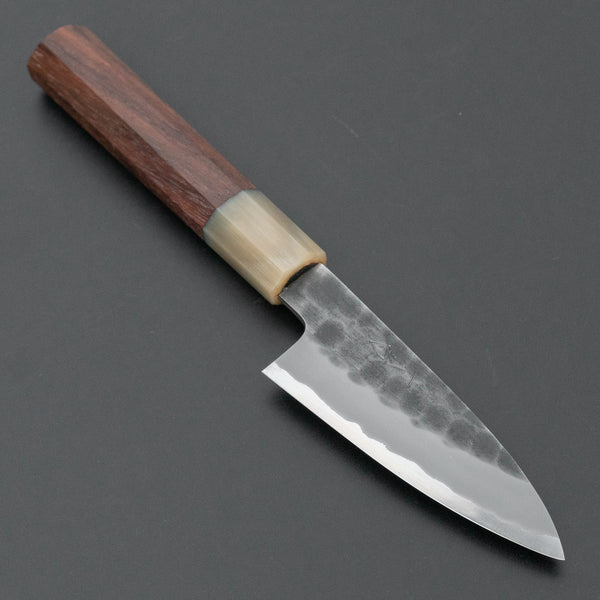 Hitohira Hinode Tsuchime White #2 Stainless Clad Paring 90mm Taihei Wood Handle