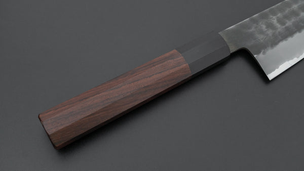 Hitohira Hinode Tsuchime White #2 Stainless Clad Gyuto 210mm Taihei Wood Handle