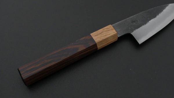 Hitohira Hinode Nashiji White #2 Stainless Clad Paring 90mm Wenge Handle Product vendor