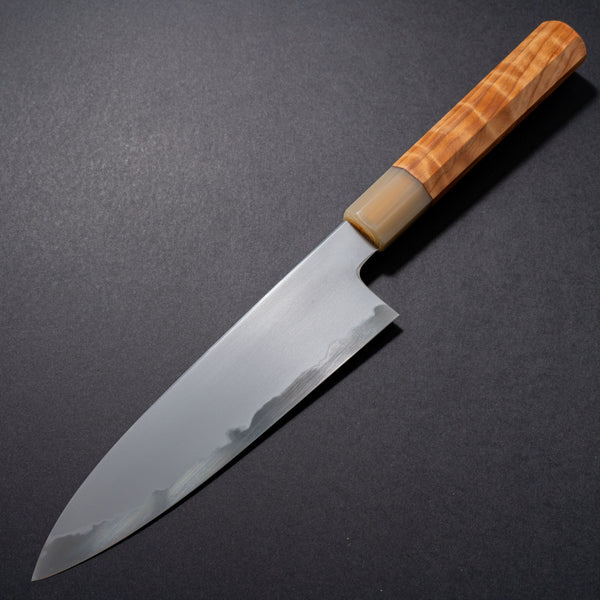 Tetsujin Blue #2 Kasumi Gyuto 180mm Riisgaard Ceder Handle