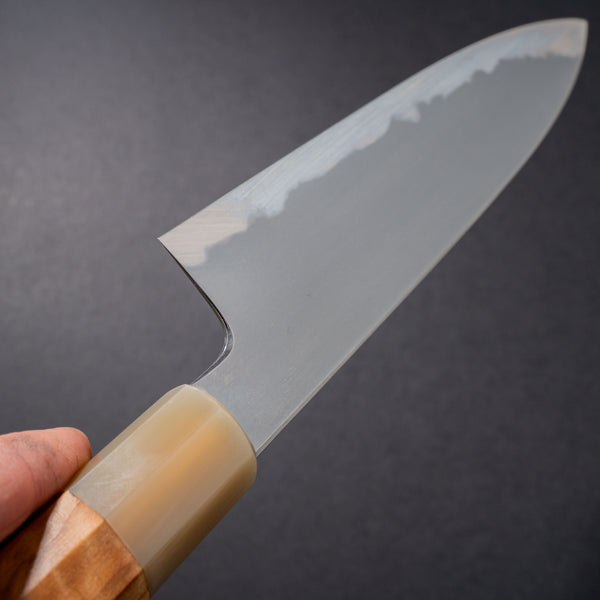 Tetsujin Blue #2 Kasumi Gyuto 180mm Riisgaard Ceder Handle