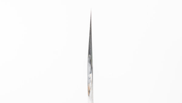 Hitohira Togashi White #1 Notaremon Mizu Honyaki Santoku 180mm Taihei Makassar Ebony Handle (#186/ Saya)