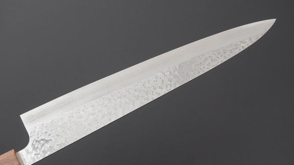 Makoto Kurosaki STK VG-7 Tsuchime Damascus Gyuhiki 270mm Walnut Handle Product vendor