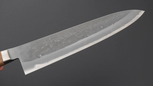 Hitohira TD Blue #2 Stainless Clad Nashiji Yo Gyuto 240mm Walnut Handle Product vendor