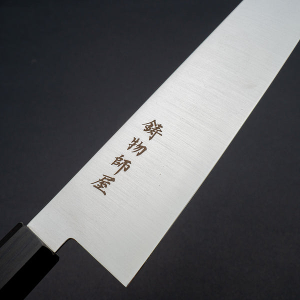 Hitohira Imojiya TH Stainless Kiritsuke Gyuto 240mm Ebony Handle (Wa)