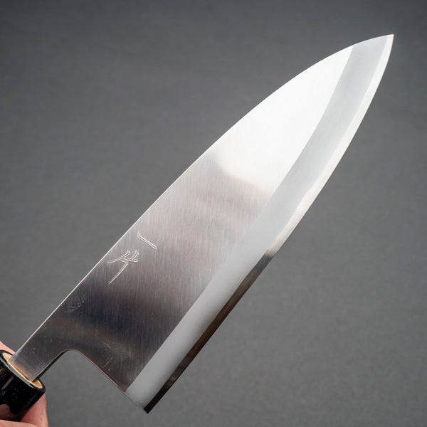 Hitohira Carbon Deba 180mm Ho Wood Handle
