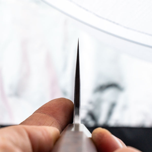 Cygnus Atratus Dama White #1 240mm K-tip Gyuto Riisgaard Snakewood Handle Product vendor