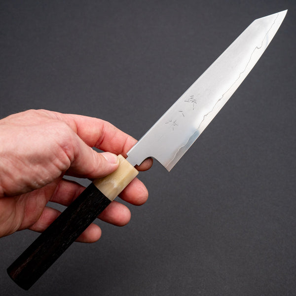 Tetsujin Silver #3 Kasumi Kiritsuke Petty 165mm Taihei Makassar Ebony Handle Product vendor